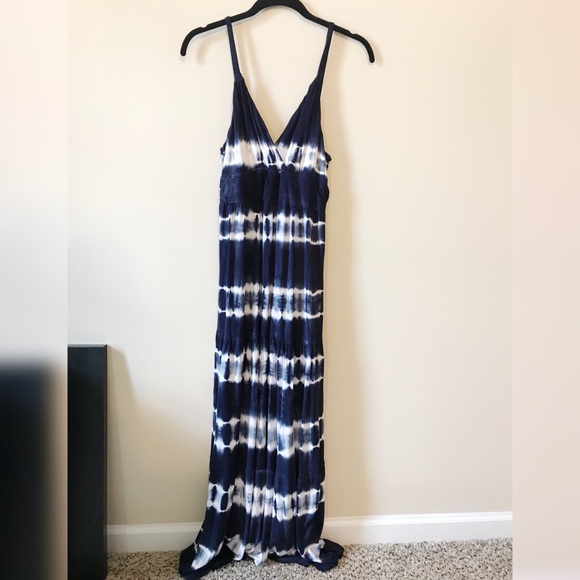 INC International Concepts Dresses & Skirts - Blue & White Tie Dye “INC” Maxi Dress